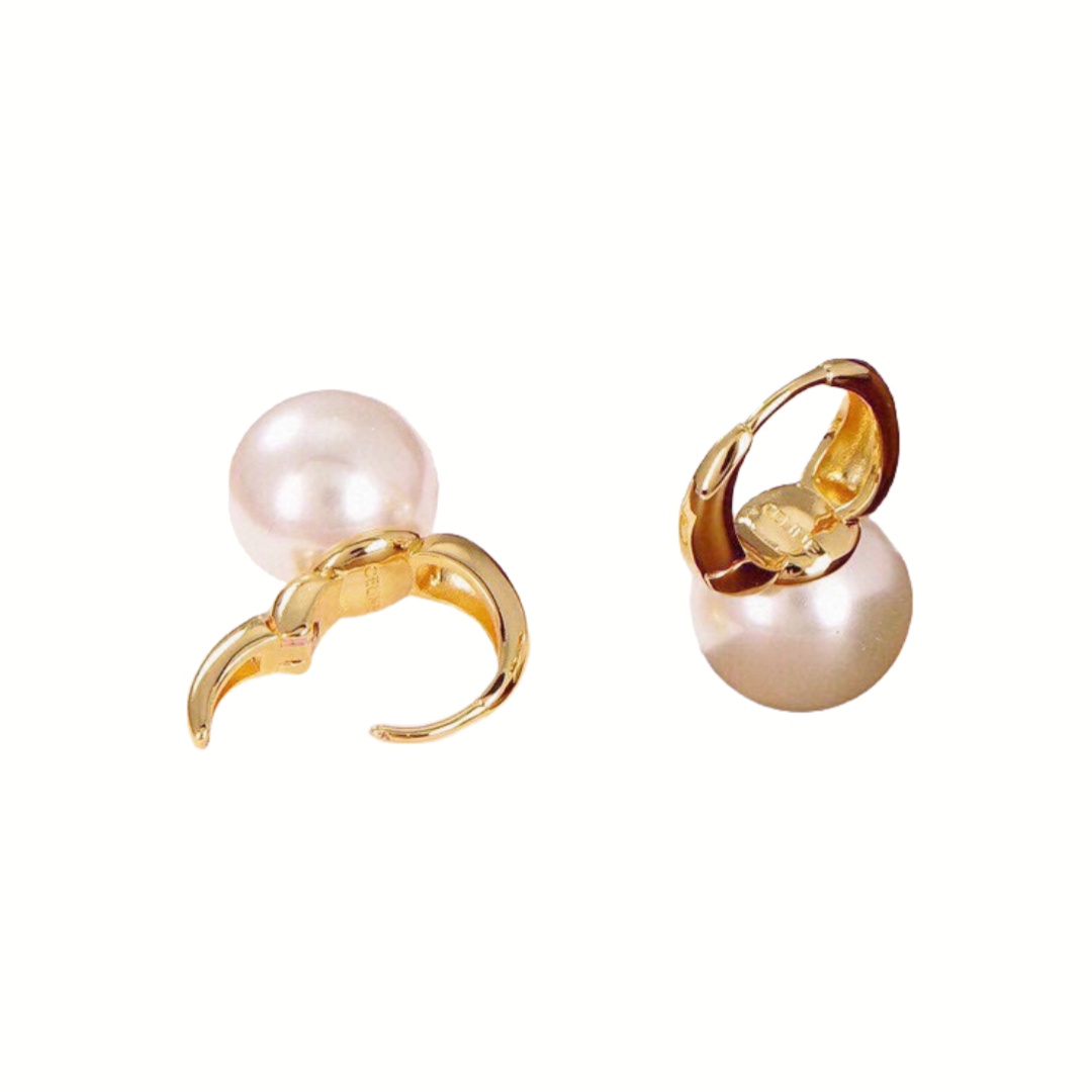 CLE075 Ciline Act de Triomphe Pearl drop earring - ccjewelryacc