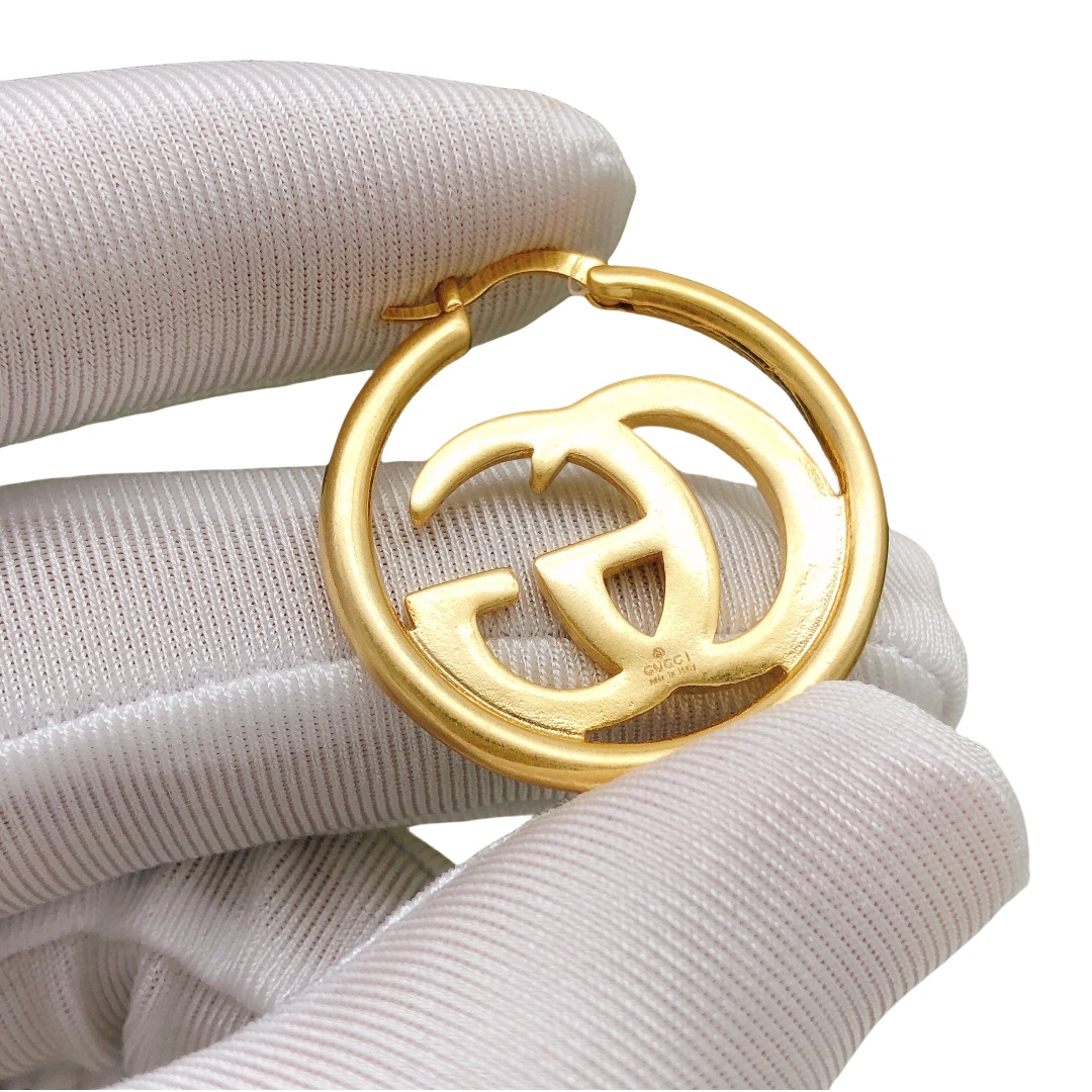 GGE016 GG Hoop earring - ccjewelryacc