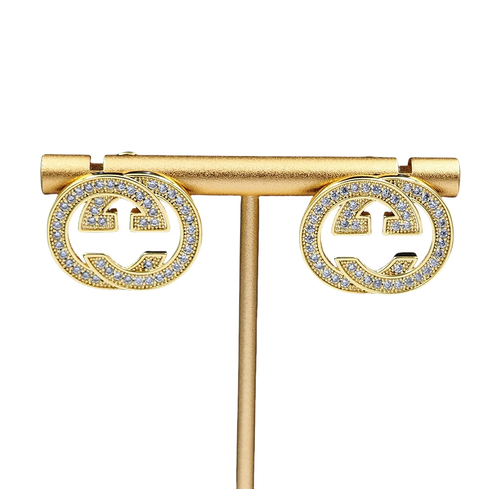 GGE034 GG Marmont crystal earrings - ccjewelryacc