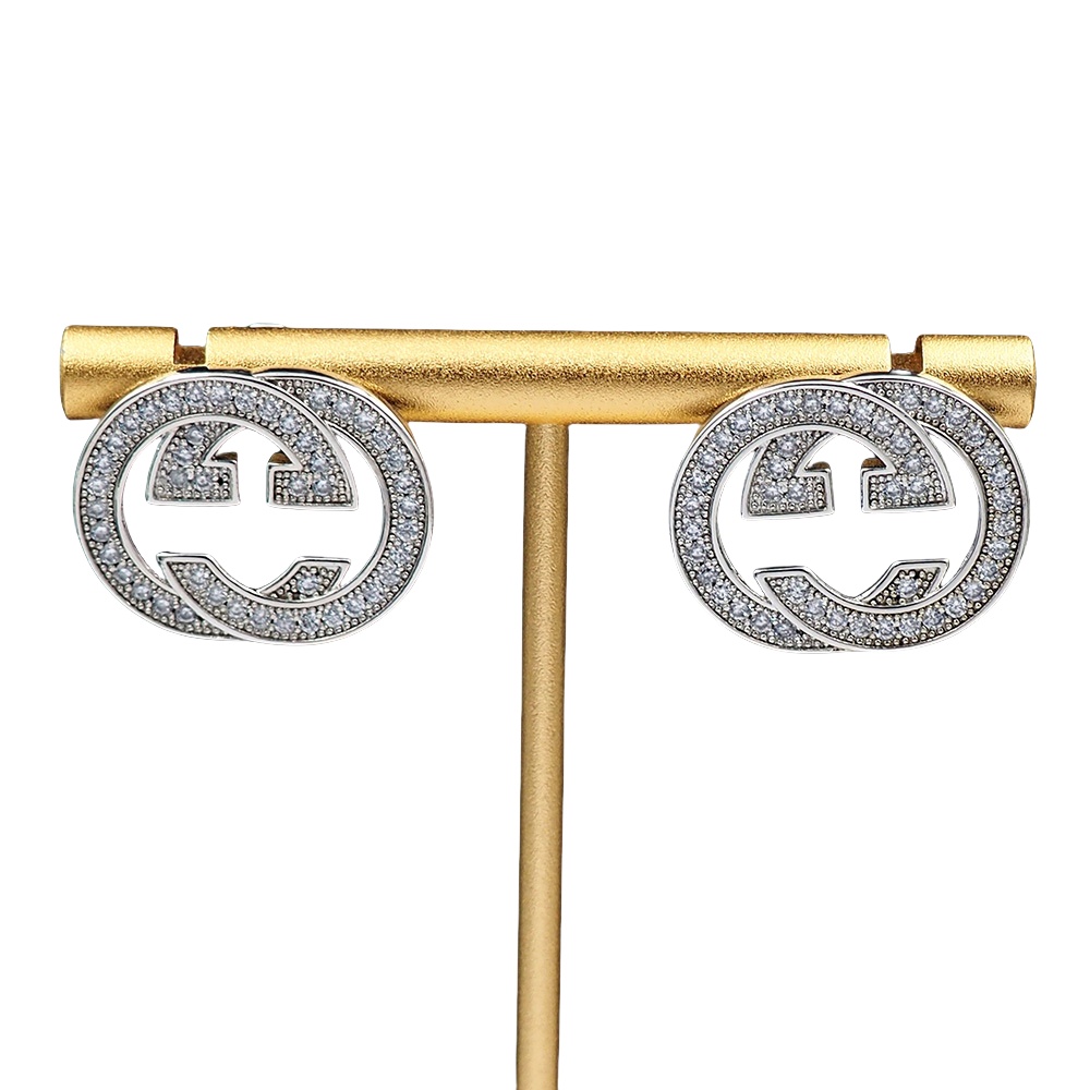 GGE034 GG Marmont crystal earrings - ccjewelryacc