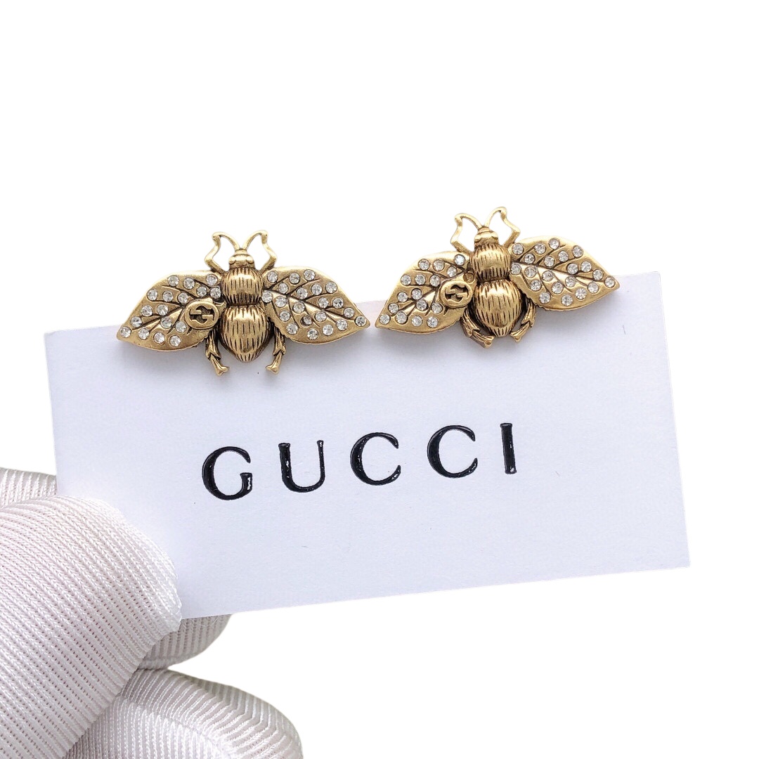 GGE020 Bee earrings gg - ccjewelryacc