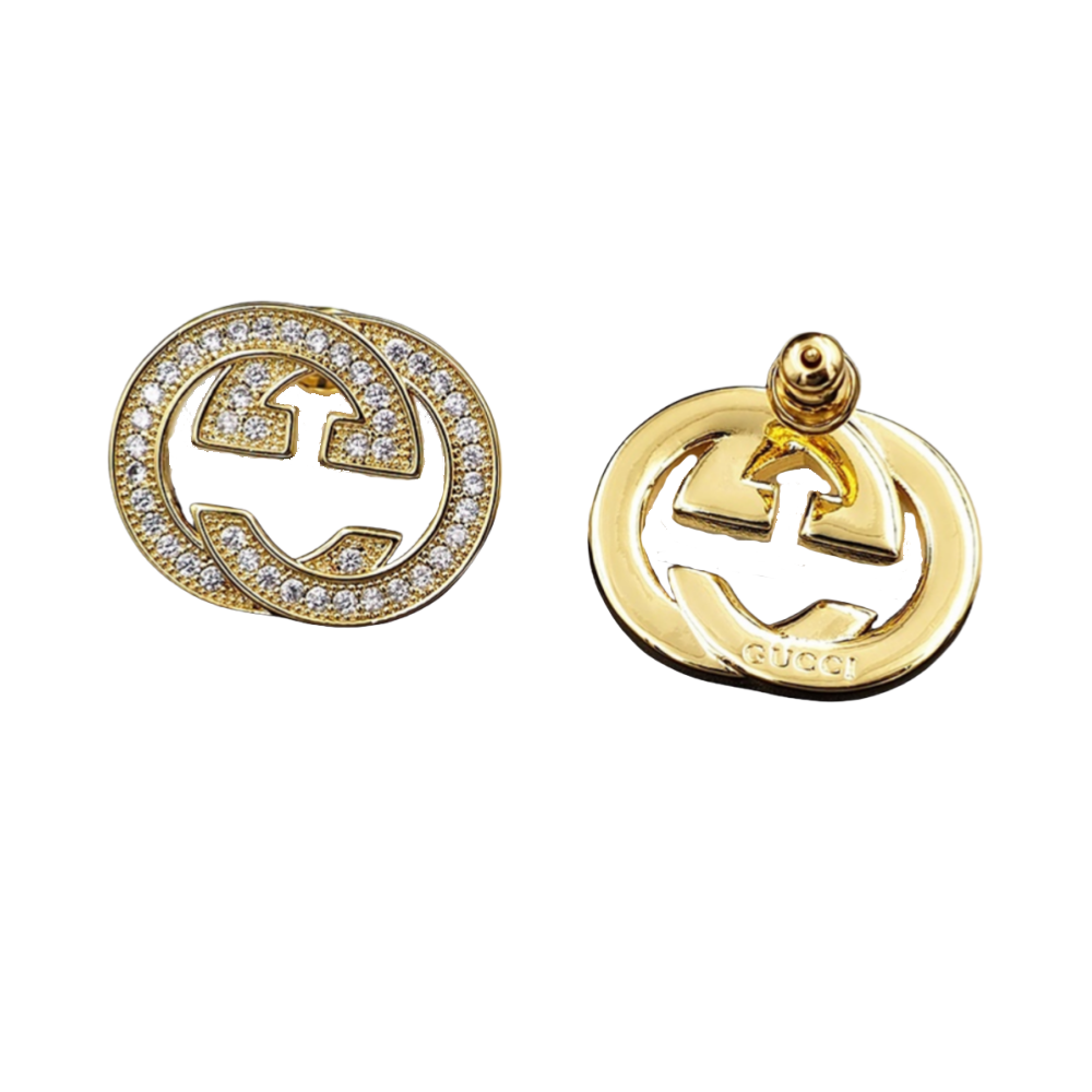 GGE034 GG Marmont crystal earrings - ccjewelryacc