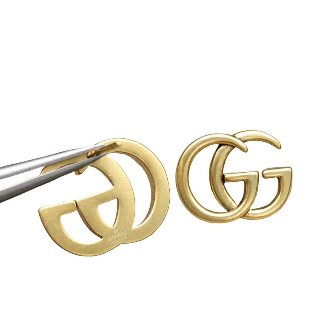GGE001 GG Stud earrings - ccjewelryacc