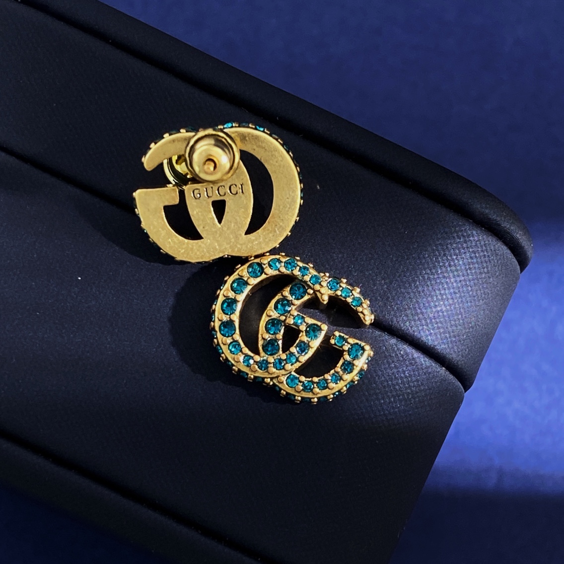 GGE143 GG Marmont crystal earrings - ccjewelryacc