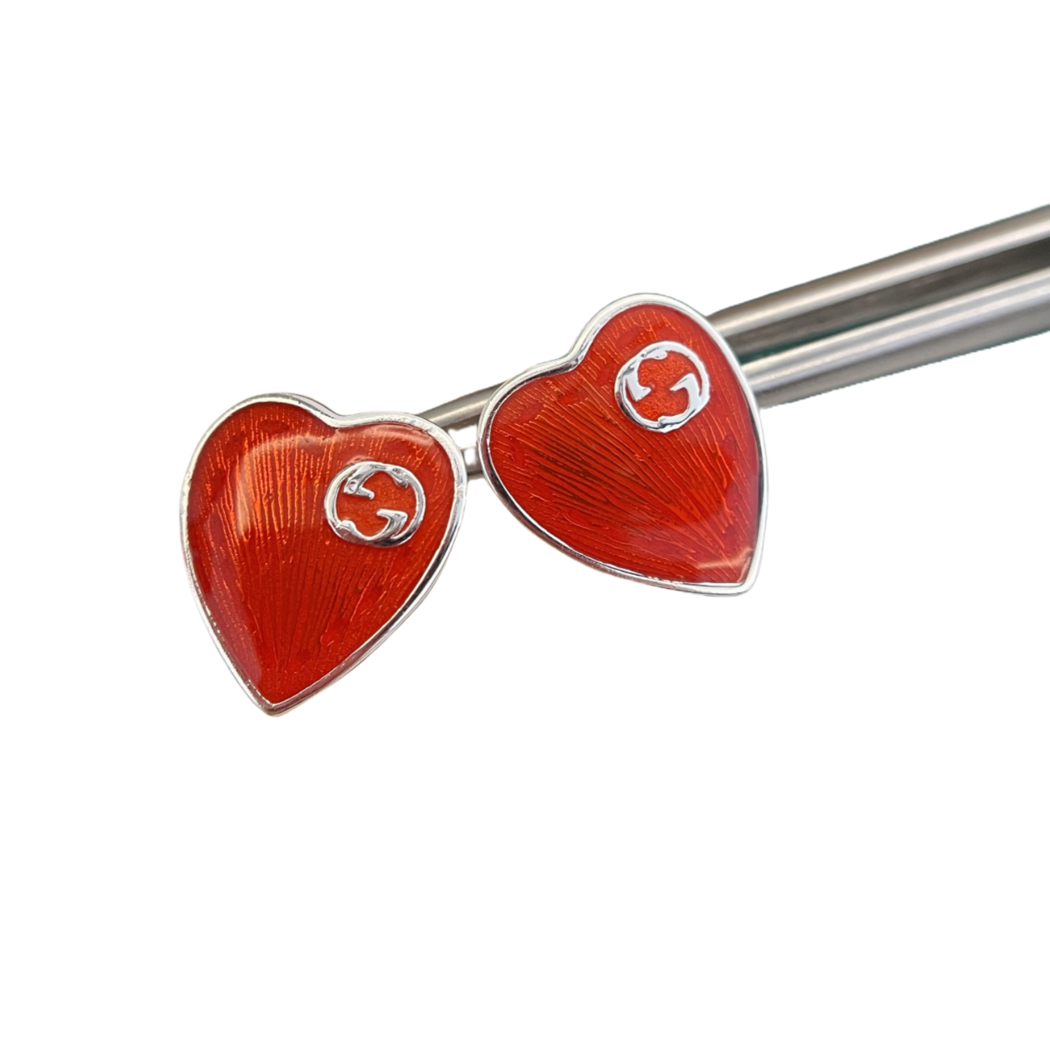 GGE026 GG Heart earring - ccjewelryacc