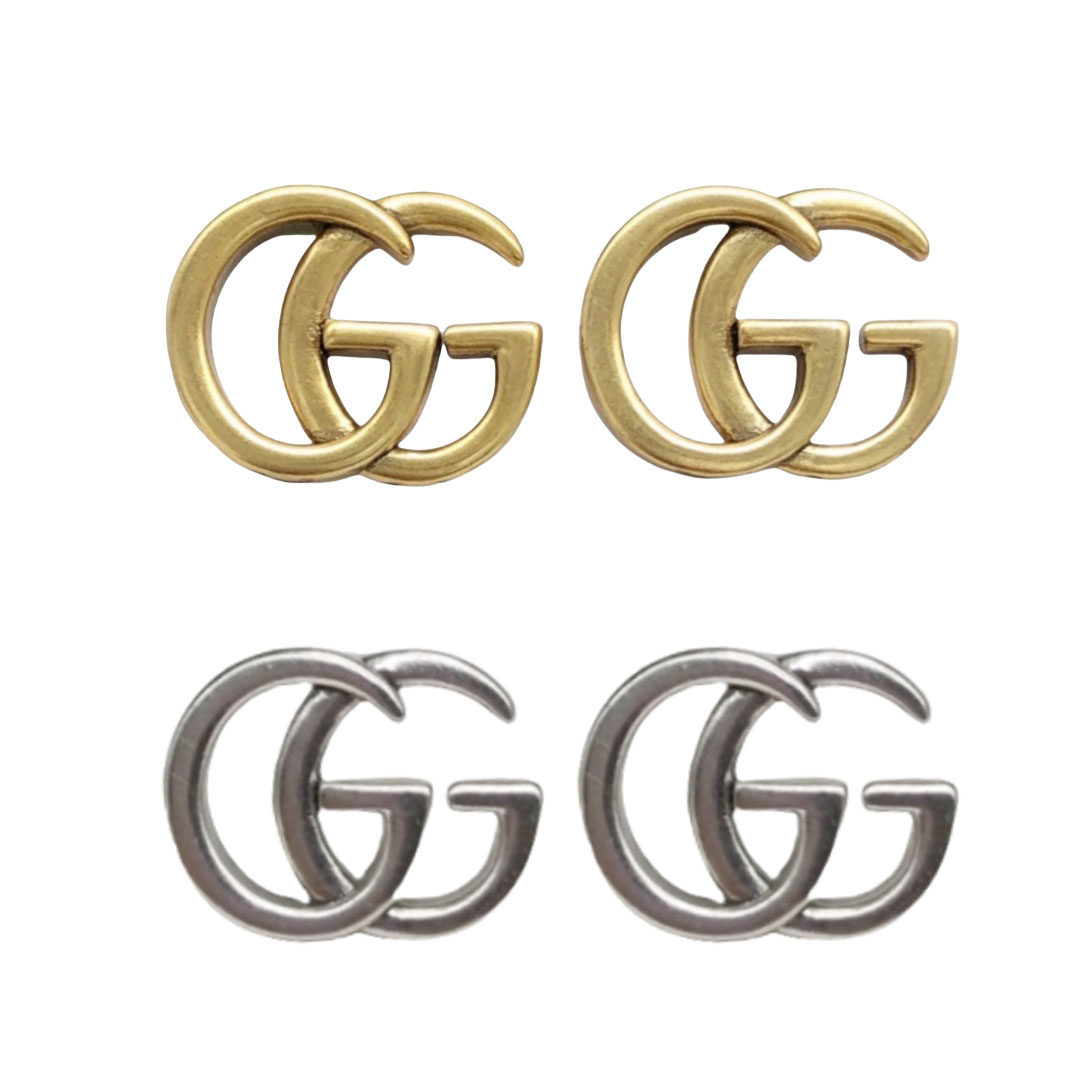 GGE001 GG Stud earrings - ccjewelryacc
