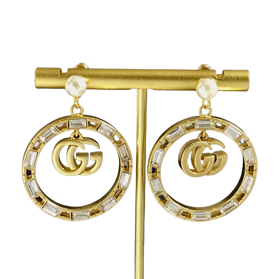 GGE078 GG drop earring - ccjewelryacc
