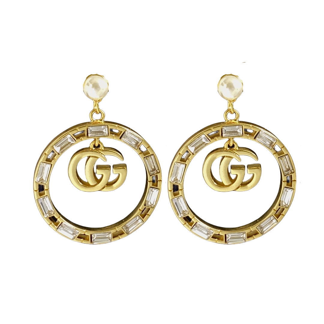 GGE078 GG drop earring - ccjewelryacc