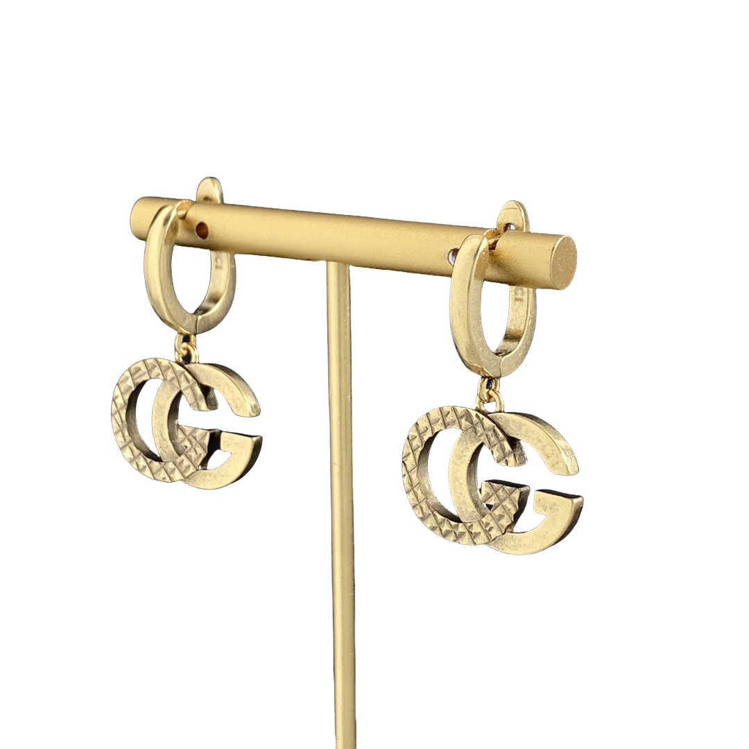 GGE096 GG drop earring - ccjewelryacc
