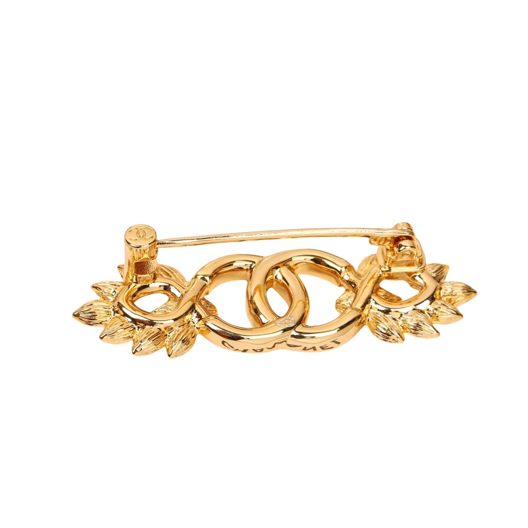 BCB072 CC wheat brooches in metal and crystal - ccjewelryacc