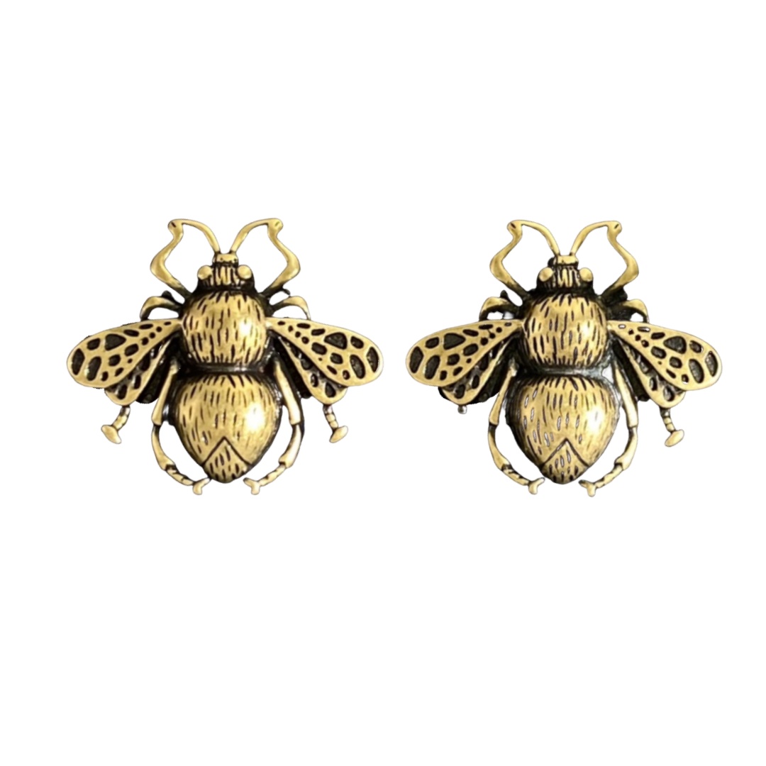 GGE111 Vintage GG Bee earring - ccjewelryacc