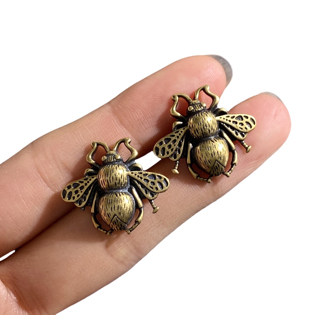 GGE111 Vintage GG Bee earring - ccjewelryacc