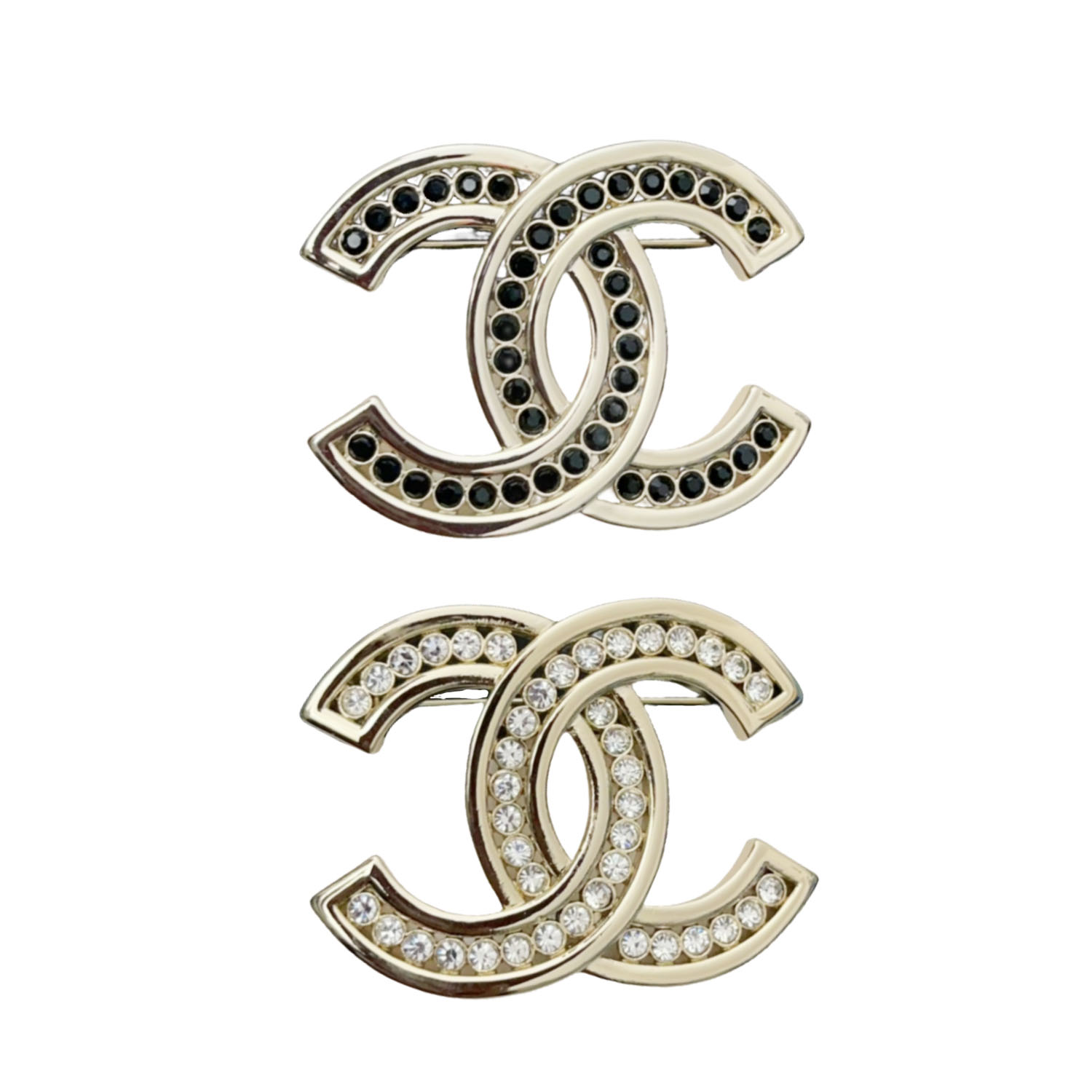 BCB074 CC Crystal brooch pin - ccjewelryacc