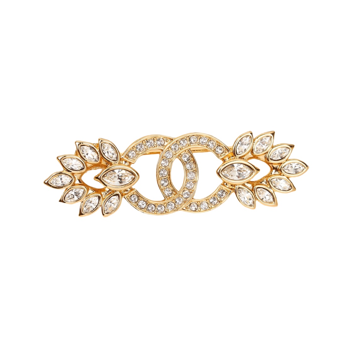 BCB072 CC wheat brooches in metal and crystal - ccjewelryacc