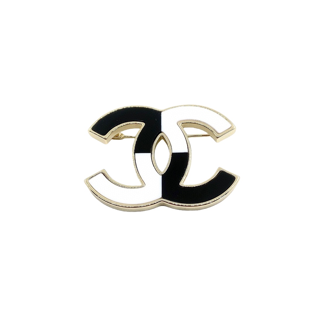 BCB086 CC enamel brooch - ccjewelryacc