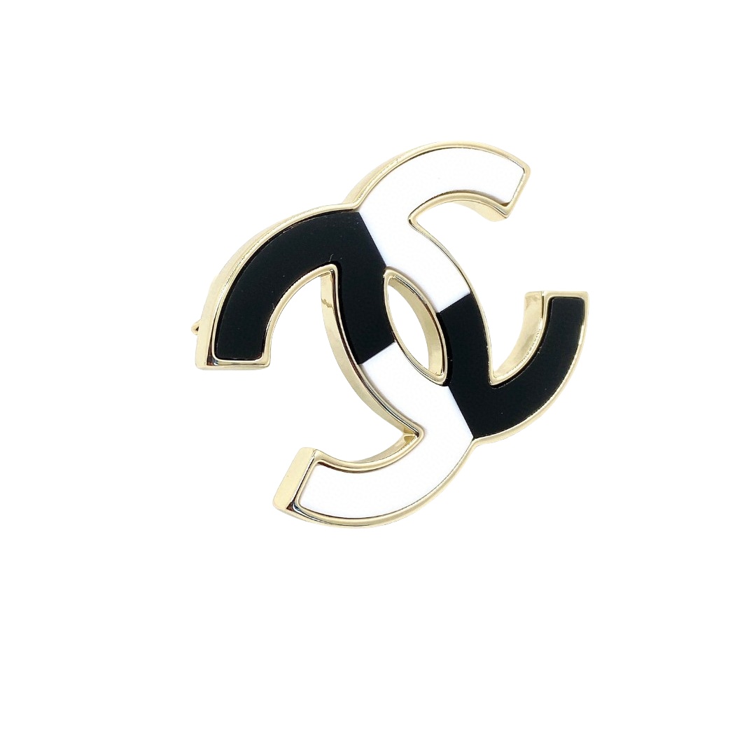 BCB086 CC enamel brooch - ccjewelryacc