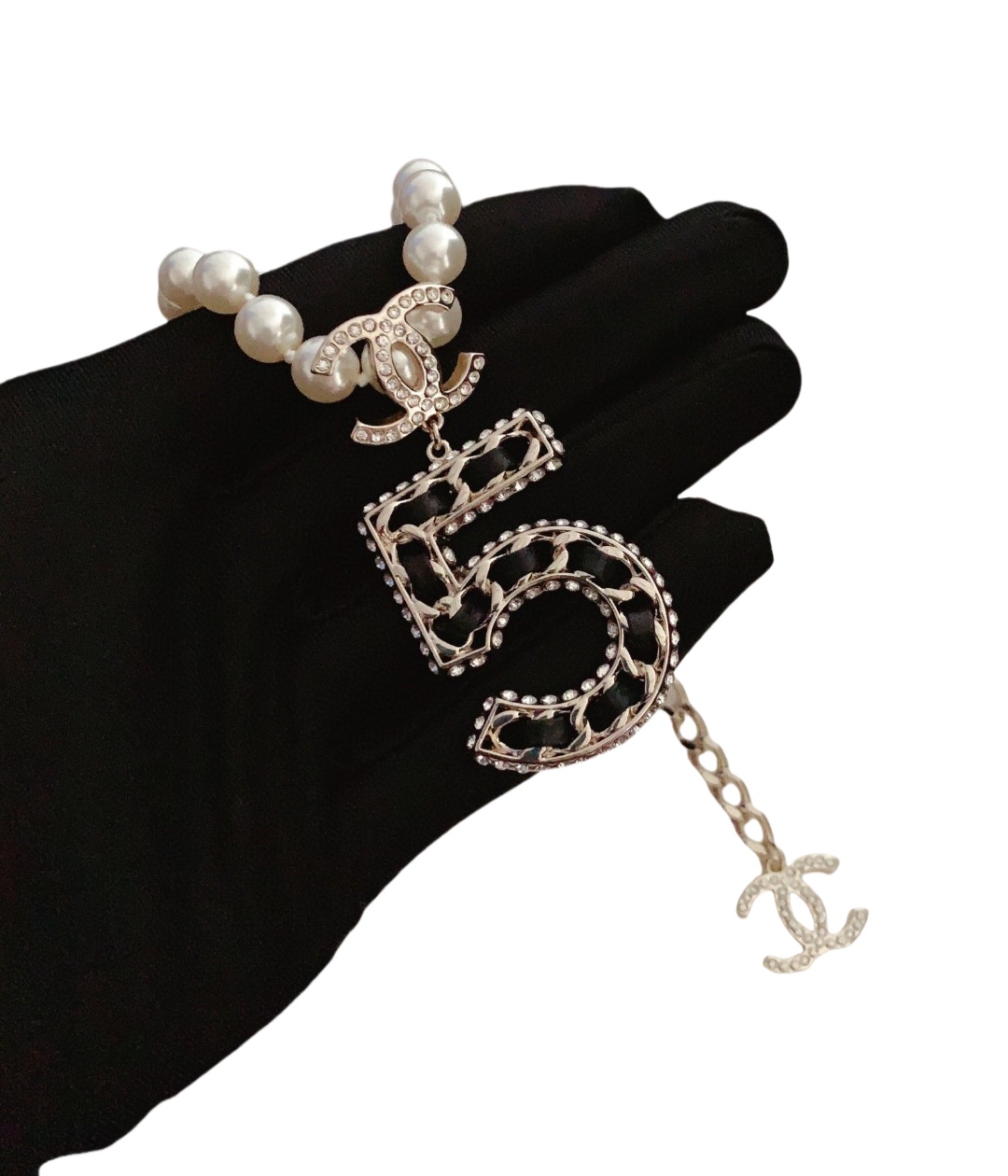 CCN013 Number 5 series cc jewelry set cc Stud earring, drop earring,cc Necklace, cc sweater chain, - ccjewelryacc