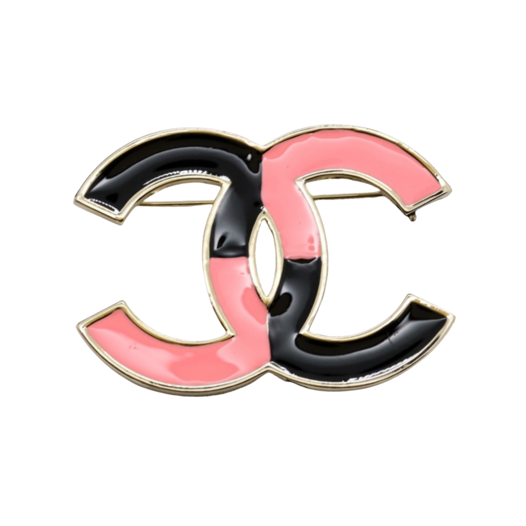 BCB086 CC enamel brooch - ccjewelryacc