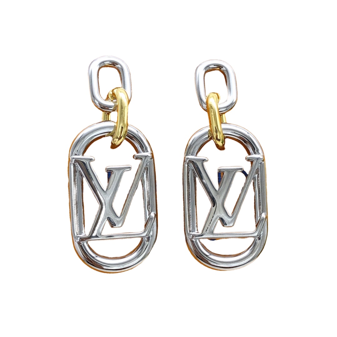 LVE026 Everyday Chain VL Earrings - ccjewelryacc