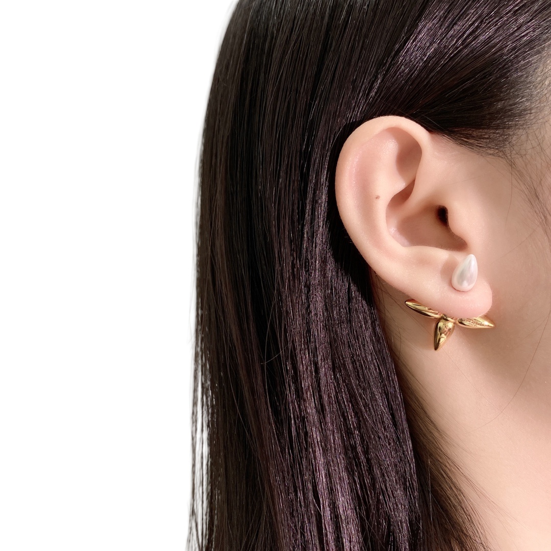 LVE045 Louisette signature earring - ccjewelryacc