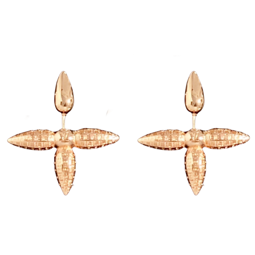 LVE036 Louisette stud Earrings - ccjewelryacc