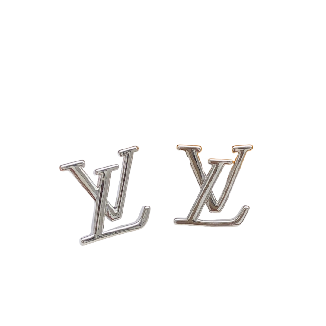 LVE039 VL logo Earrings - ccjewelryacc