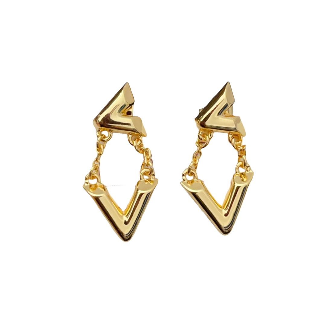 LVE008 VV drop earring - ccjewelryacc