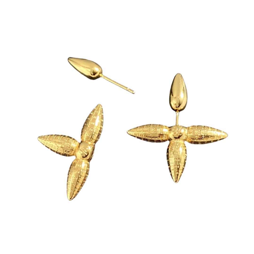 LVE036 Louisette stud Earrings - ccjewelryacc