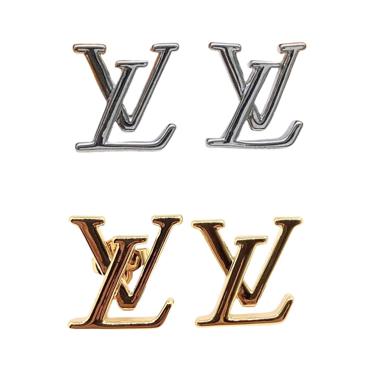LVE039 VL logo Earrings - ccjewelryacc