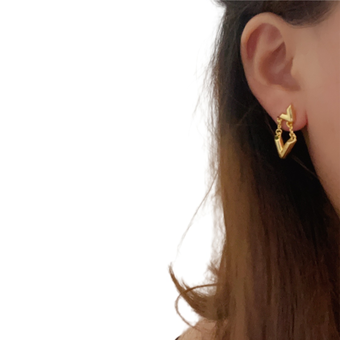 LVE008 VV drop earring - ccjewelryacc