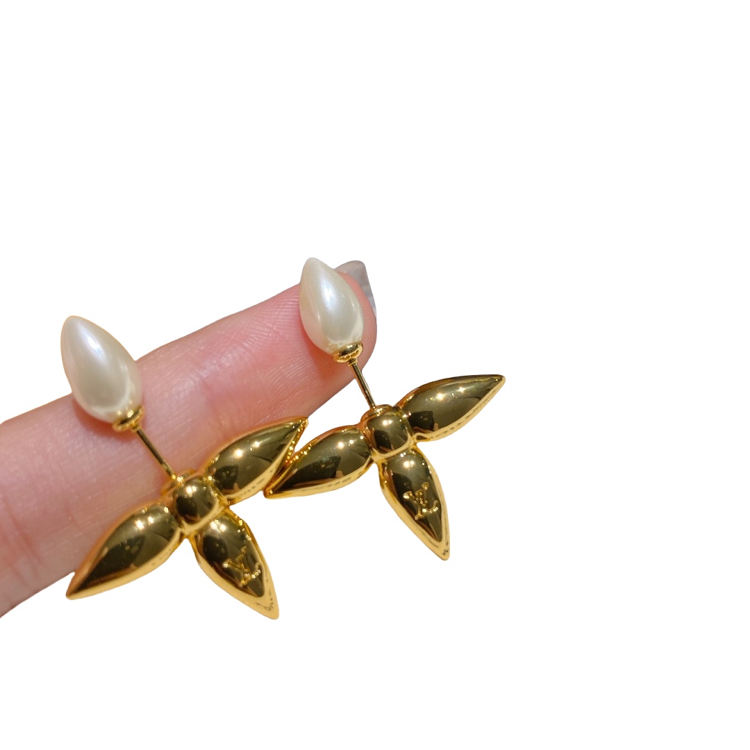 LVE045 Louisette signature earring - ccjewelryacc