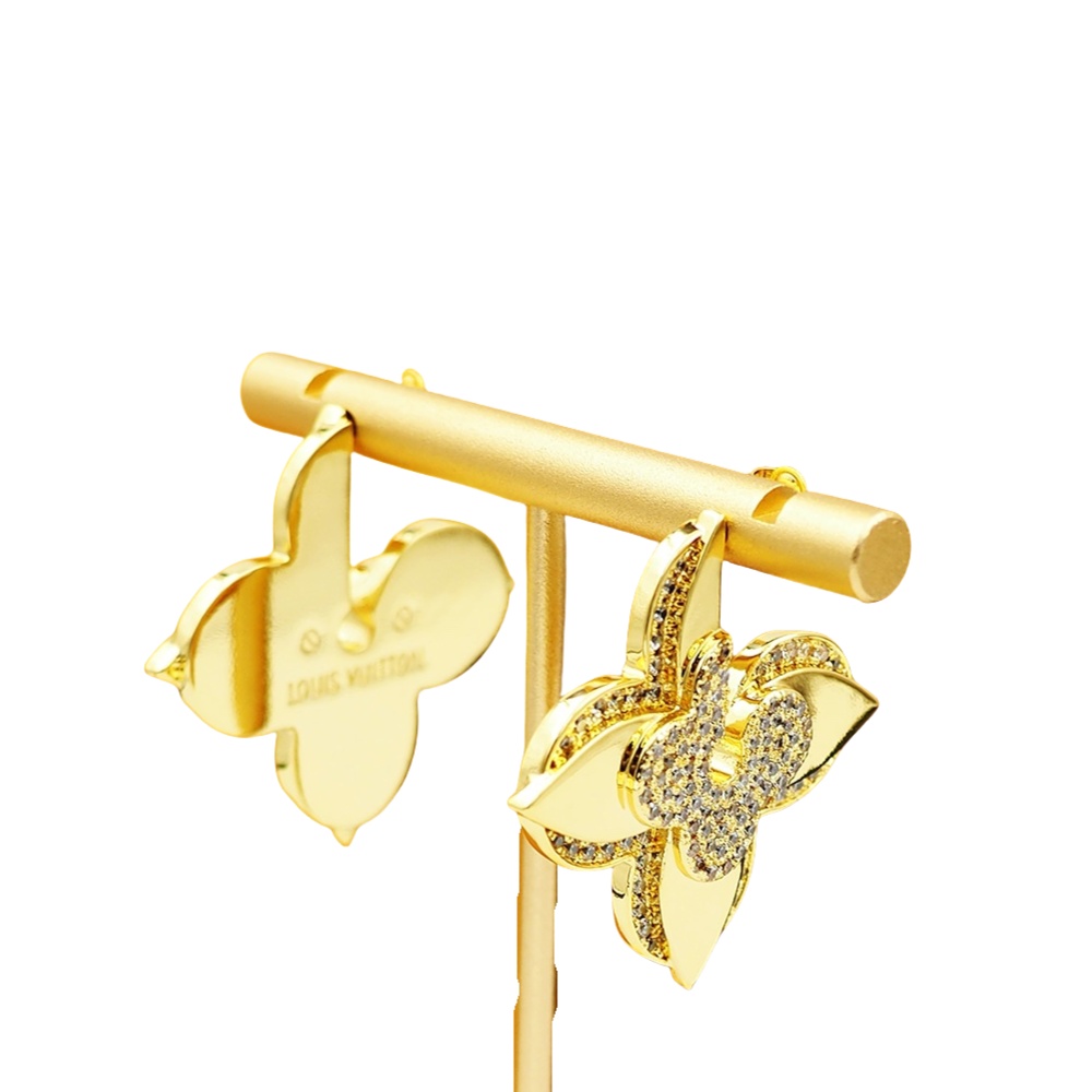 LVE052 L&V Medaillon Earrings - ccjewelryacc