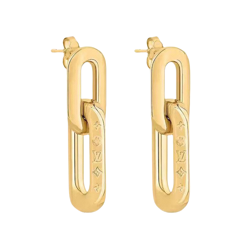 LVE040 VL Edge Double Earrings - ccjewelryacc