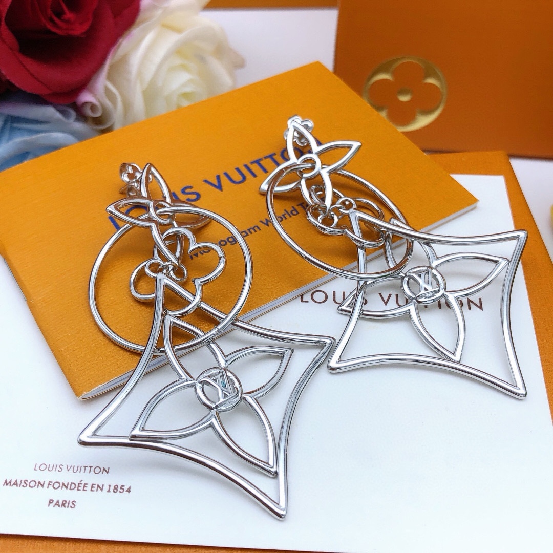 LVE089 Vuitton Twiggy Earrings - ccjewelryacc