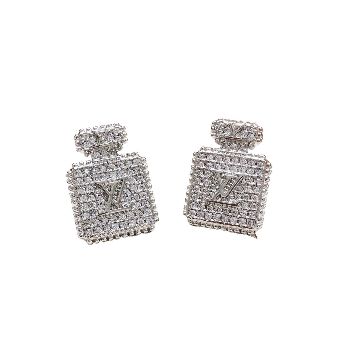 LVE013 Perfume bottle Stud earring - ccjewelryacc