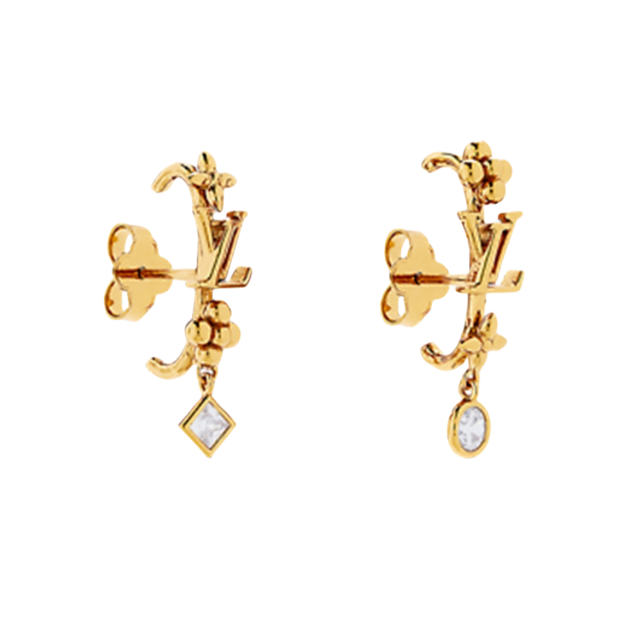 LVE032 Vuitton flowerful earrings - ccjewelryacc