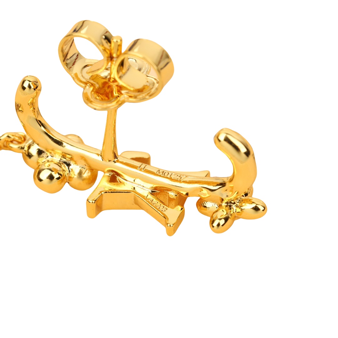 LVE032 Vuitton flowerful earrings - ccjewelryacc