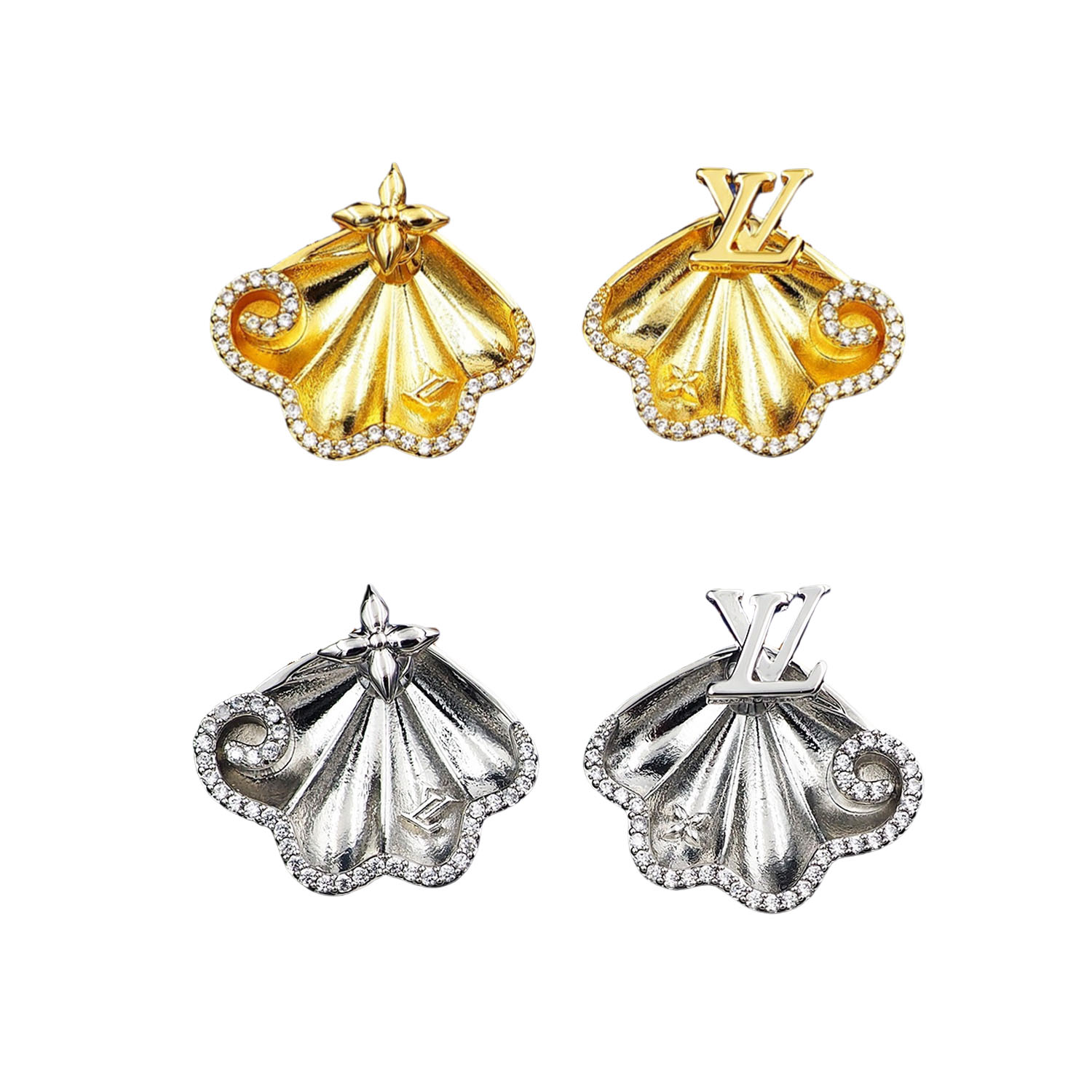 LVE021 L&V Aquatic Earrings - ccjewelryacc
