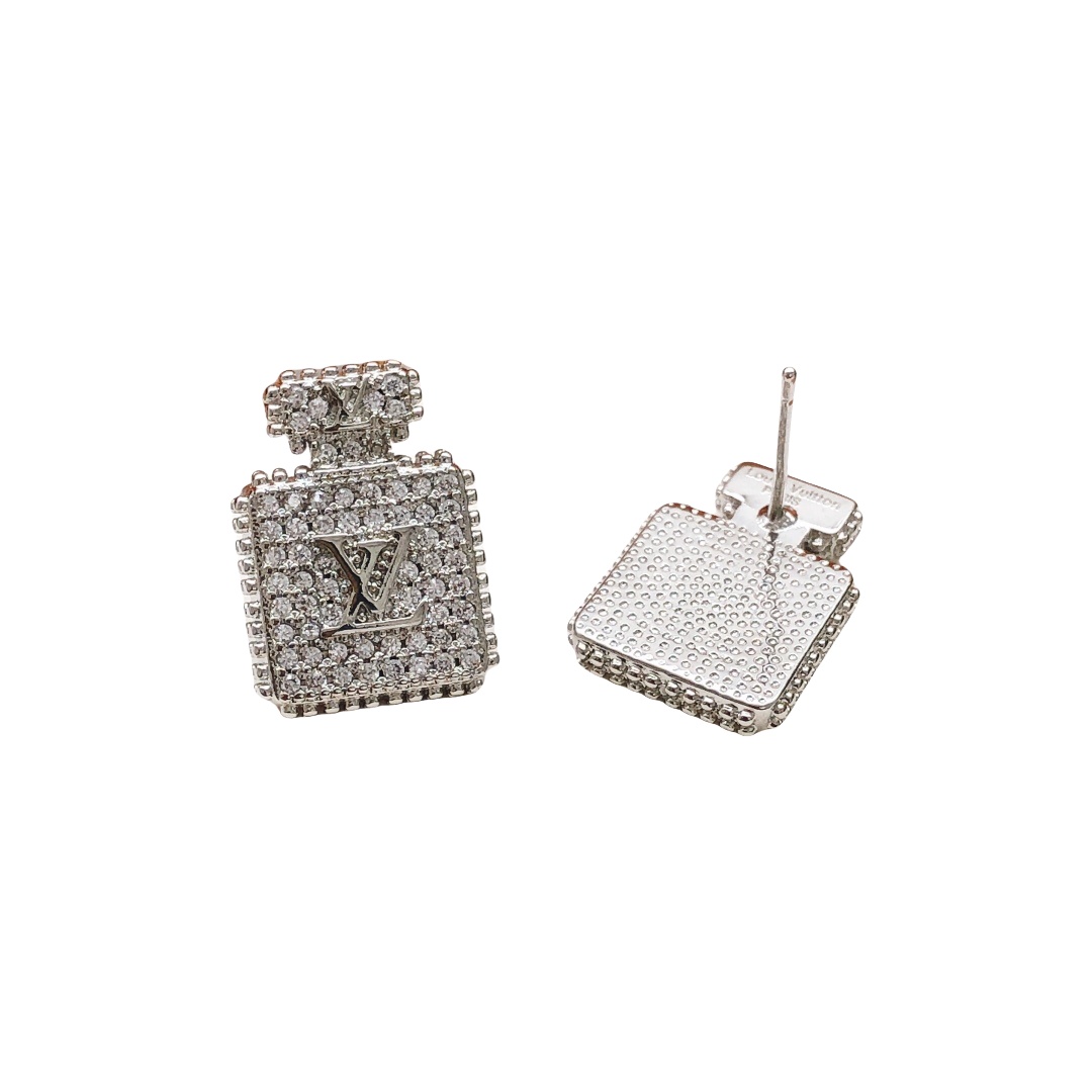 LVE013 Perfume bottle Stud earring - ccjewelryacc