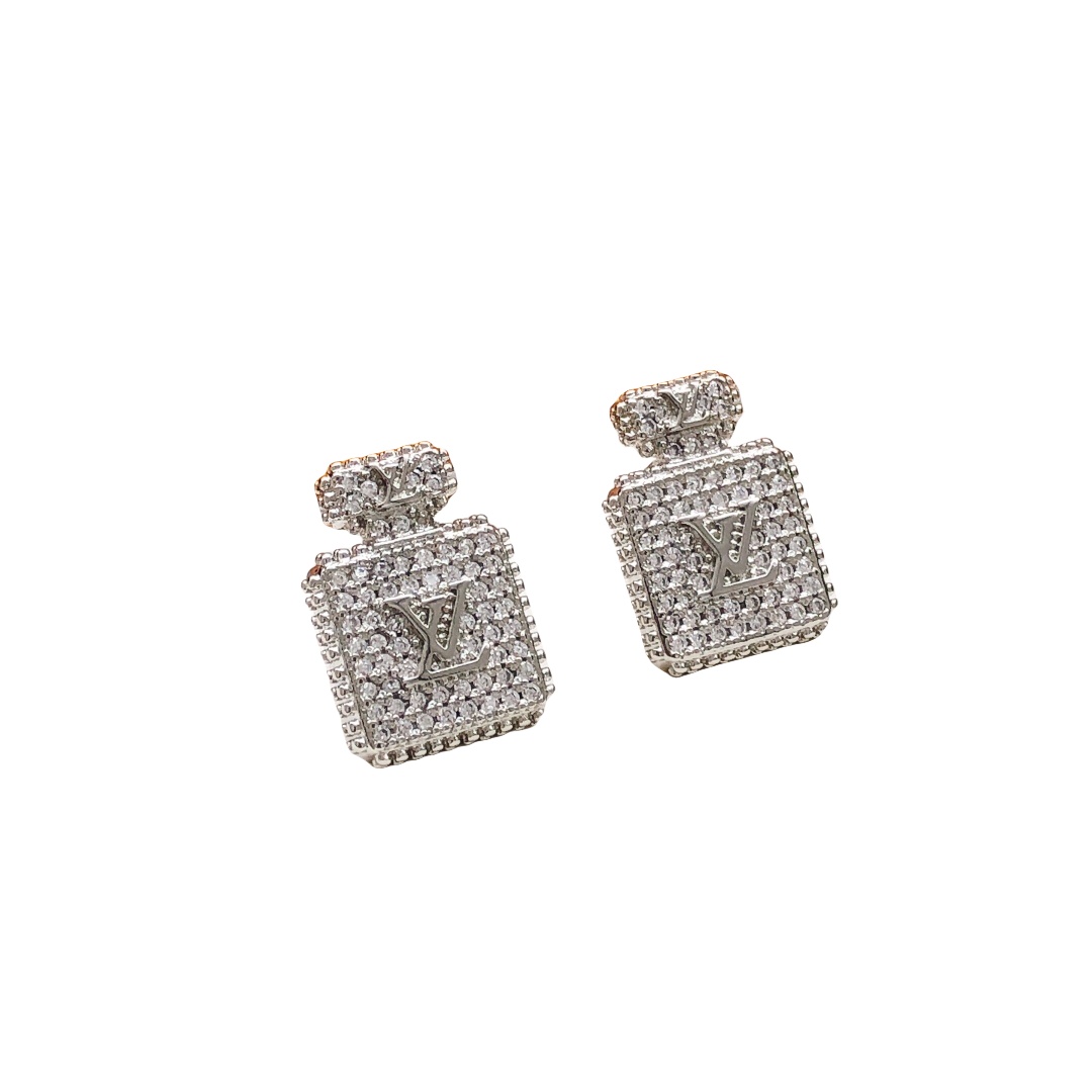 LVE013 Perfume bottle Stud earring - ccjewelryacc