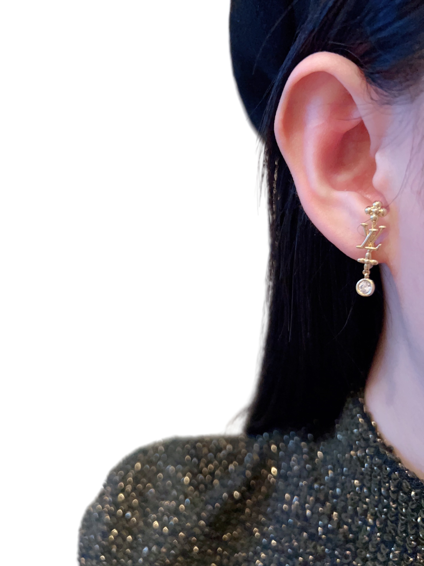 LVE032 Vuitton flowerful earrings - ccjewelryacc