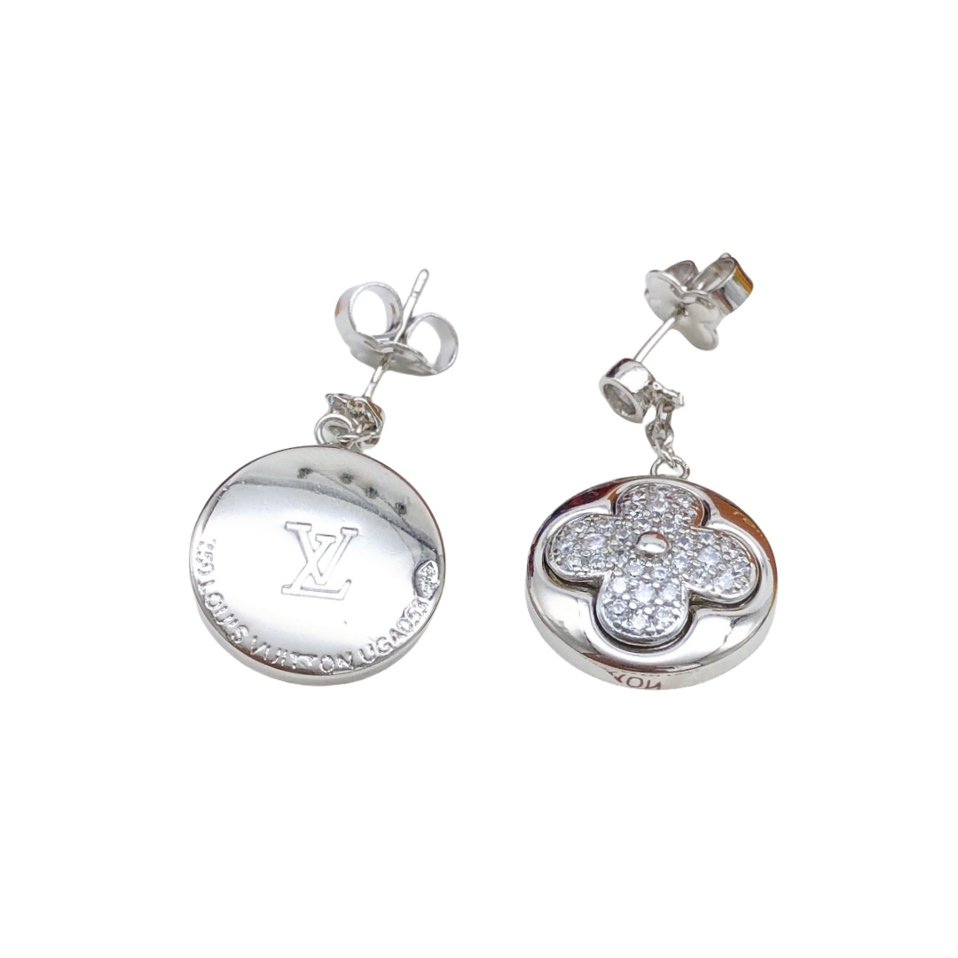 LVE029 Diamond Blossom Sun Ear Stud - ccjewelryacc