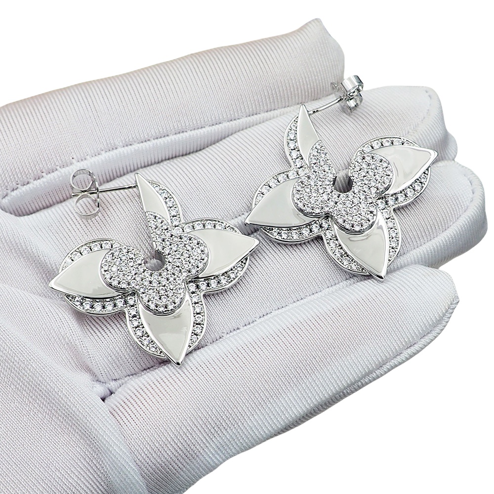 LVE052 L&V Medaillon Earrings - ccjewelryacc