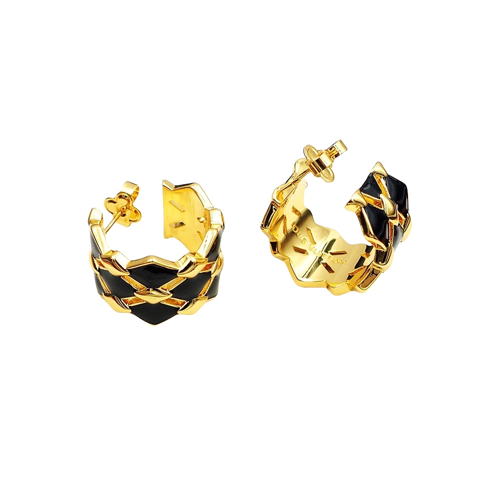 LVE100 L&V Malletage hook earring - ccjewelryacc