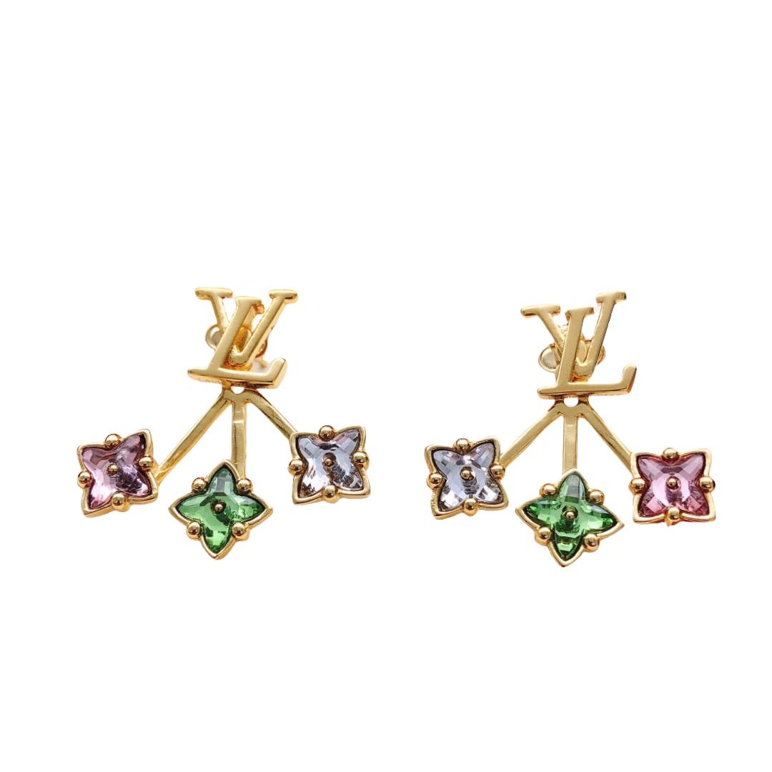 LVE075 Loulougram Earrings - ccjewelryacc