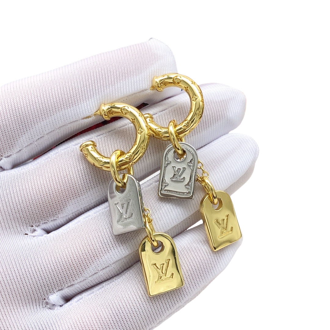 LVE113 L&V hook earring - ccjewelryacc