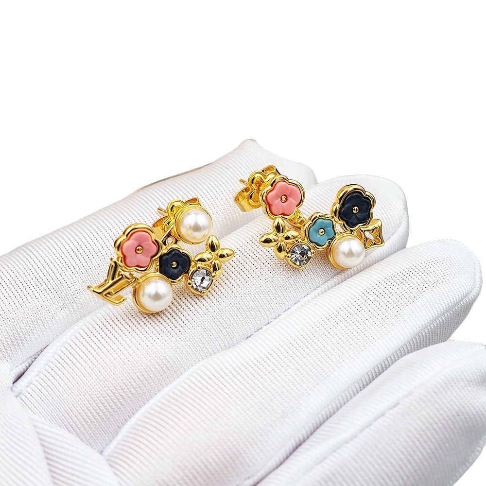 LVE099 L&V M01642 Botanica Earrings - ccjewelryacc