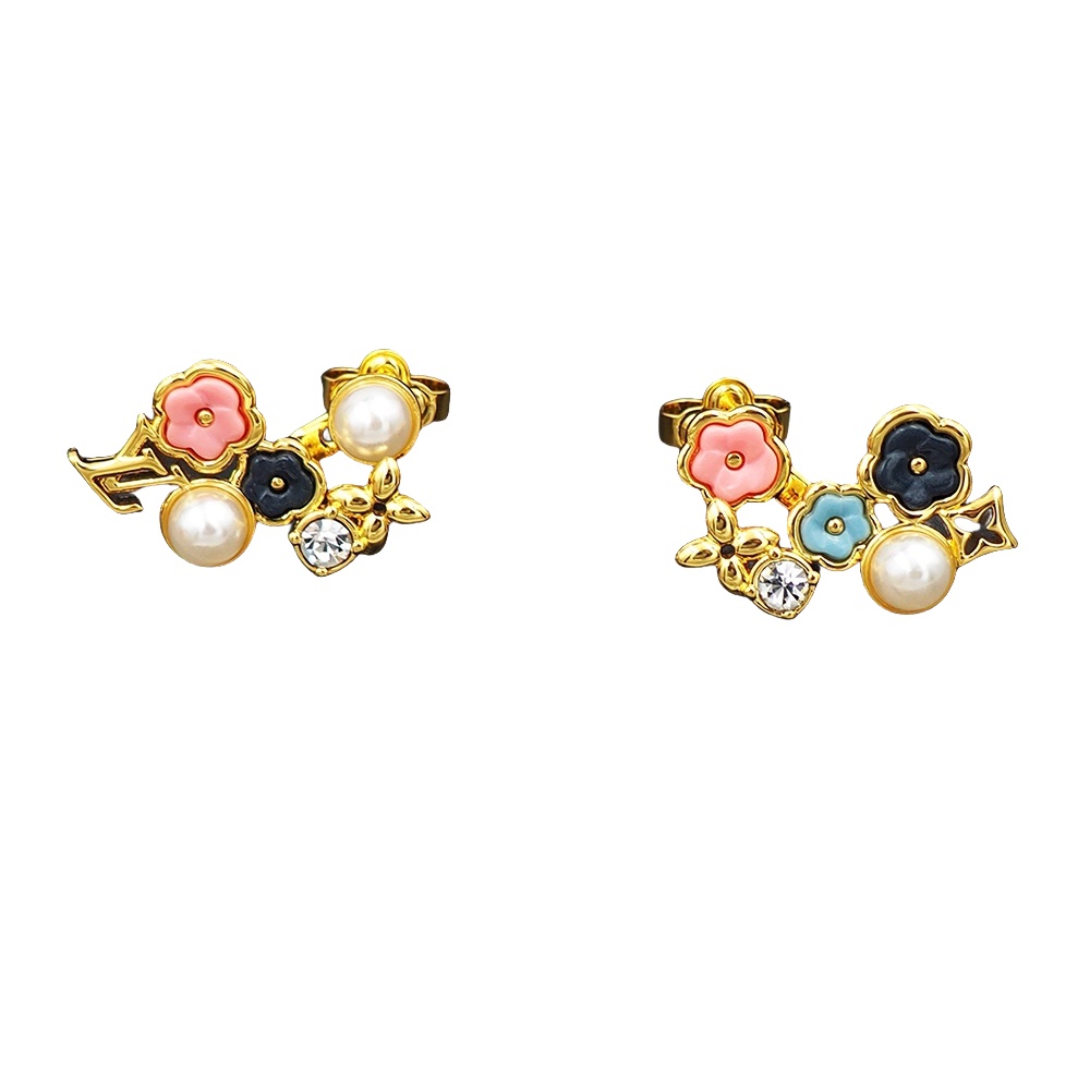 LVE099 L&V M01642 Botanica Earrings - ccjewelryacc