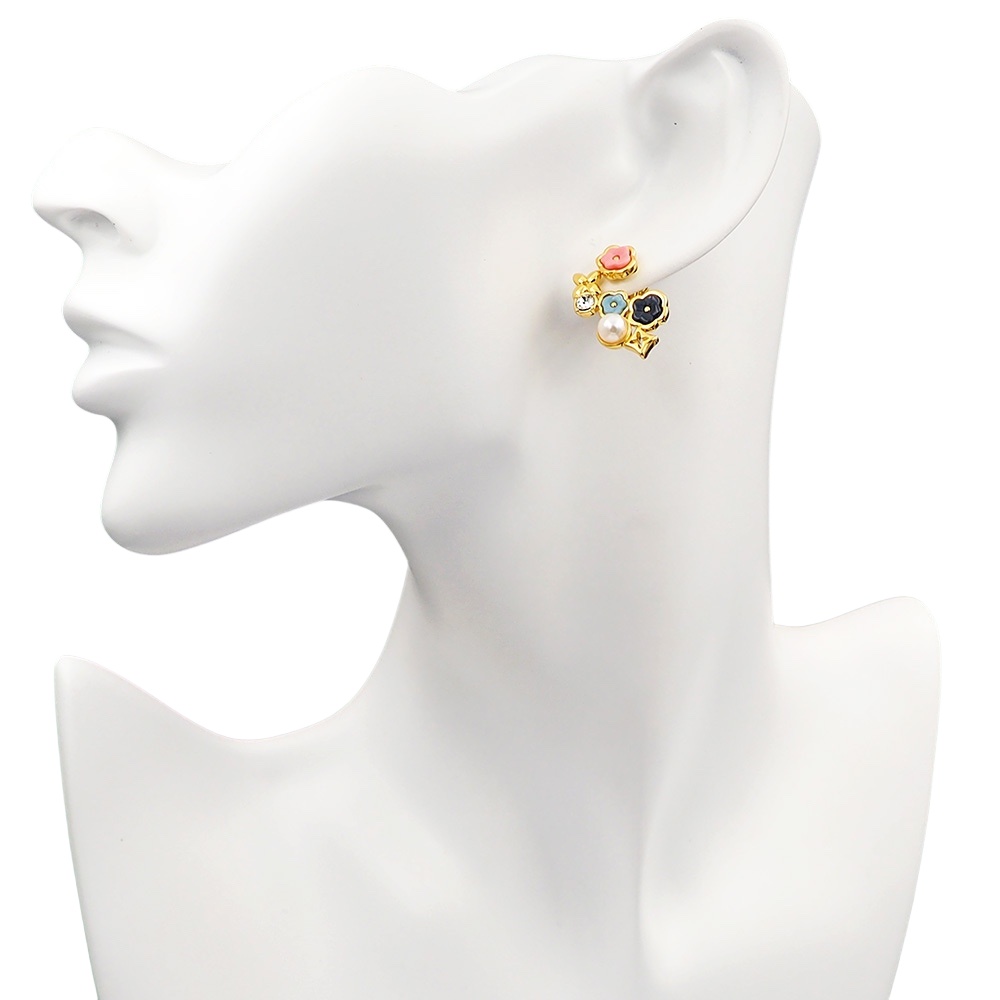 LVE099 L&V M01642 Botanica Earrings - ccjewelryacc