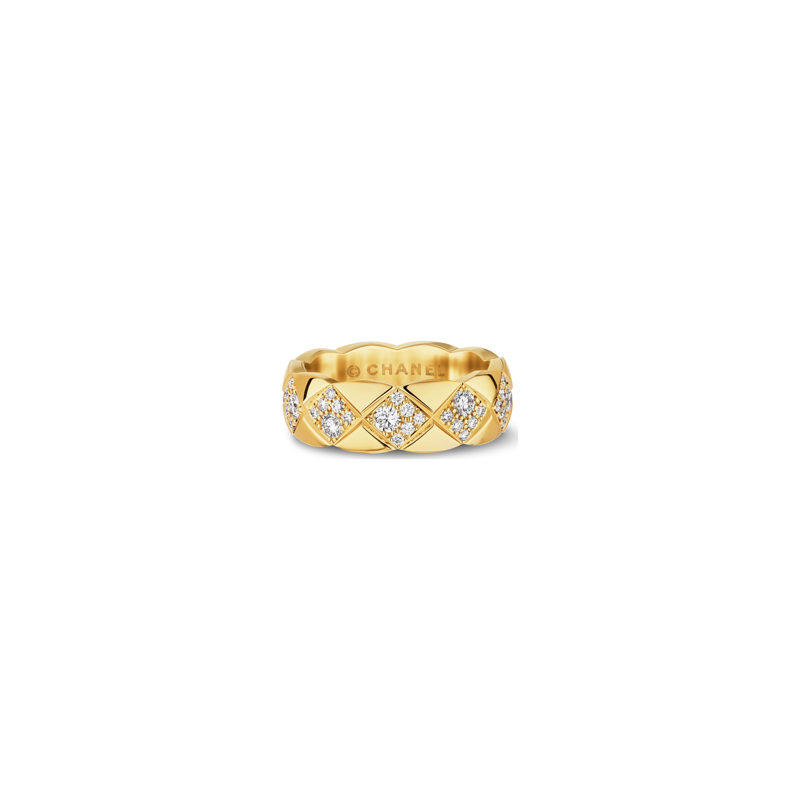 CCRS006 18K gold diamond COCO Crush ring - ccjewelryacc